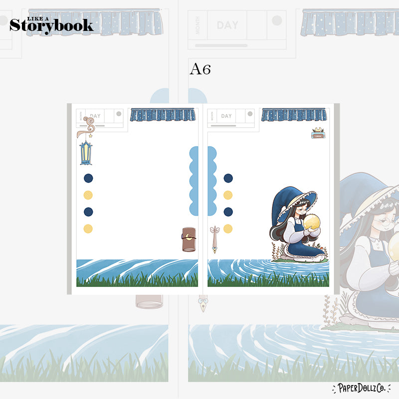 Lunar | Enchanted | Hobonichi A6 Daily Sticker Kit - a002