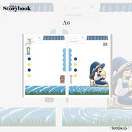 Lunar | Enchanted | Hobonichi A6 Daily Sticker Kit - a002