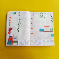 Bountiful | Joy to the Dolly World | Hobonichi A6 Daily Sticker Kit - a006