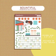 Bountiful | Joy to the Dolly World | Hobonichi A6 Daily Sticker Kit - a006