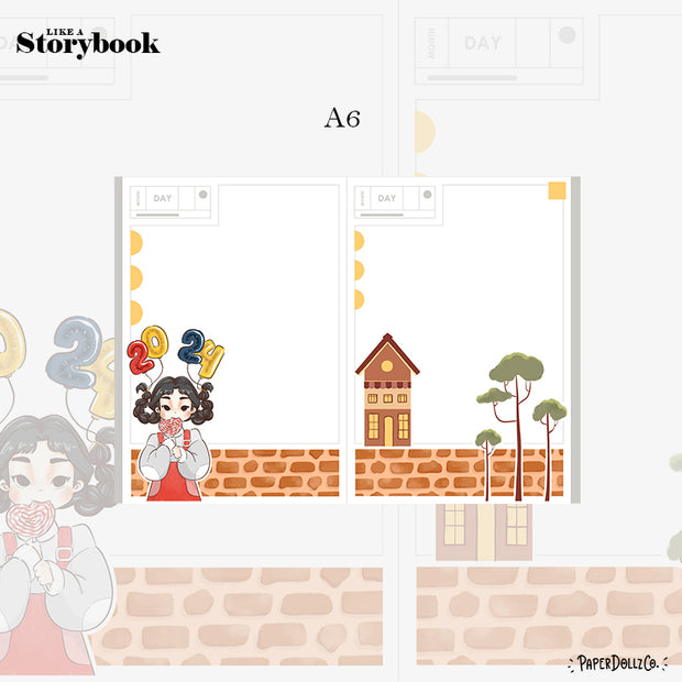 Promising | Year of the Rising Dragon | Hobonichi A6 Sticker Kit - a011