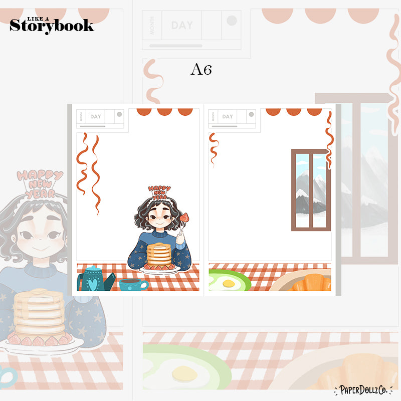 Abundant | Year of the Rising Dragon | Hobonichi A6 Daily Sticker Kit - a013