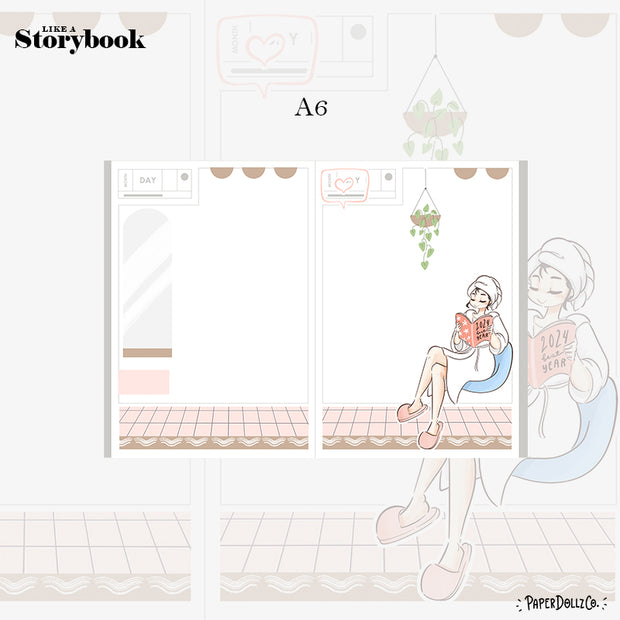 Radiant | Year of the Rising Dragon | Hobonichi A6 Sticker Kit - a014