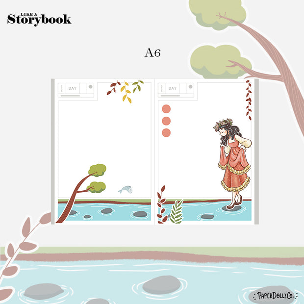 Artist | Pretty Petal | Hobonichi A6 Daily Sticker Kit - a017