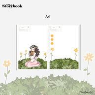 Blush | Pretty Petal | Hobonichi A6 Daily Sticker Kit - a019