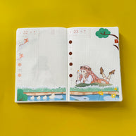Blossoming | Spring Blossoming | Hobonichi A6 Daily Sticker Kit - a021