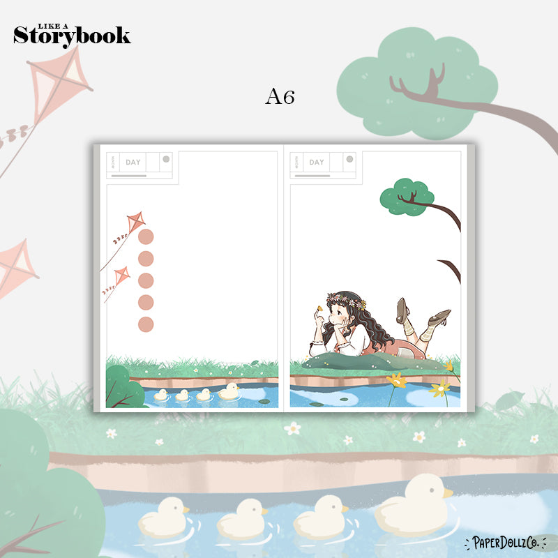 Blossoming | Spring Blossoming | Hobonichi A6 Daily Sticker Kit - a021
