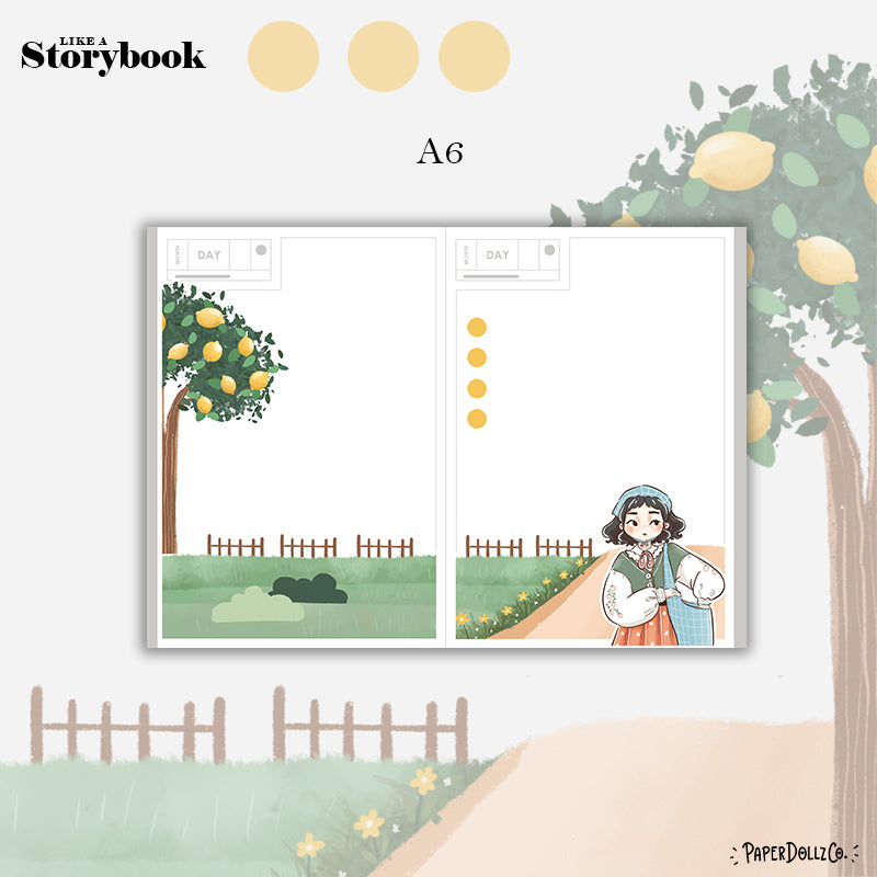 Peaceful | Spring Blossoming | Hobonichi A6 Daily Sticker Kit - a023