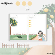 Peaceful | Spring Blossoming | Hobonichi A6 Daily Sticker Kit - a023