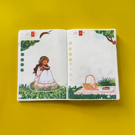 Breezy | Spring Blossoming | Hobonichi A6 Daily Sticker Kit - a024