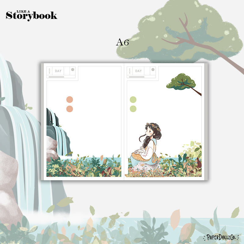 Happy | Spring Blossoming | Hobonichi A6 Daily Sticker Kit - a025