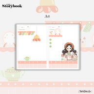 Tea Party | Alone Time | Hobonichi A6 Daily Sticker Kit - a026