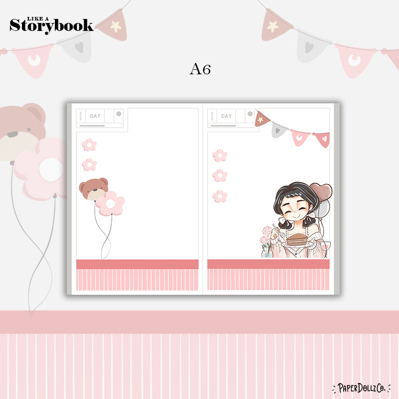 Sweet Treat | Alone Time | Hobonichi A6 Daily Sticker Kit - a027