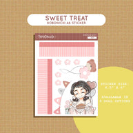 Sweet Treat | Alone Time | Hobonichi A6 Daily Sticker Kit - a027