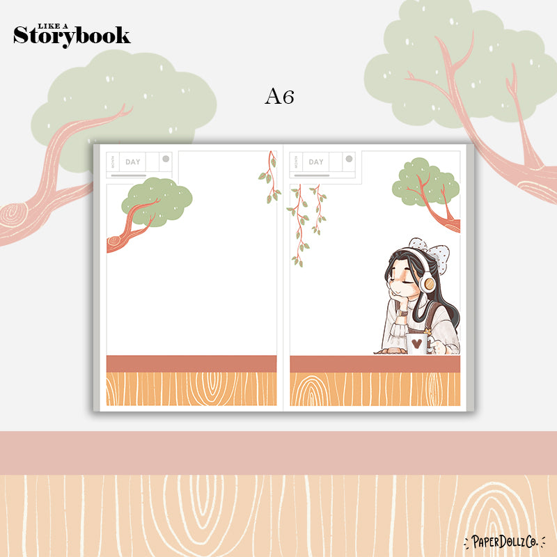 Melomaniac | Alone Time | Hobonichi A6 Daily Sticker Kit - a028