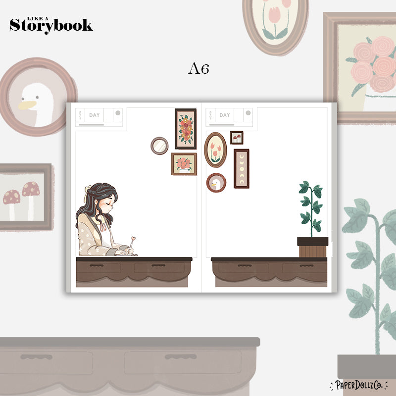Journaling | Alone Time | Hobonichi A6 Daily Sticker Kit - a030