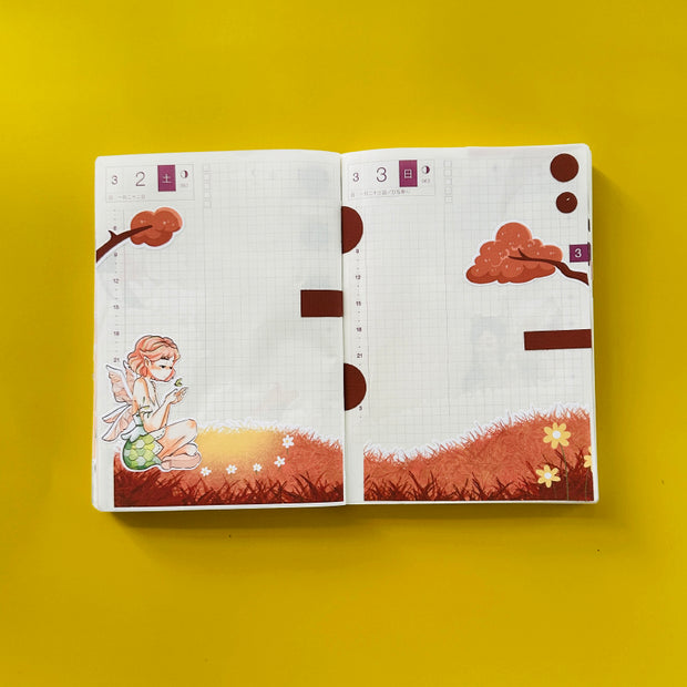 Mythical | Fairy Tales | Hobonichi A6 Daily Sticker Kit - a042