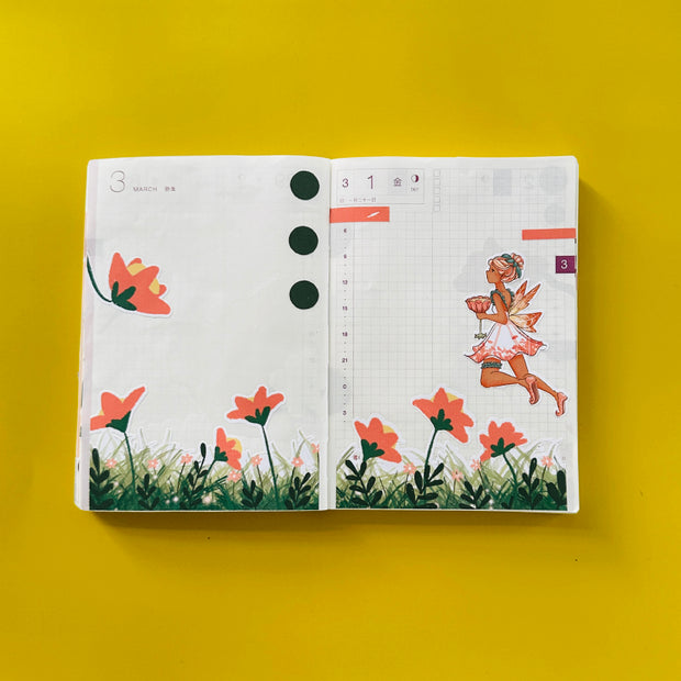 Surreal | Fairy Tales | Hobonichi A6 Daily Sticker Kit - a043