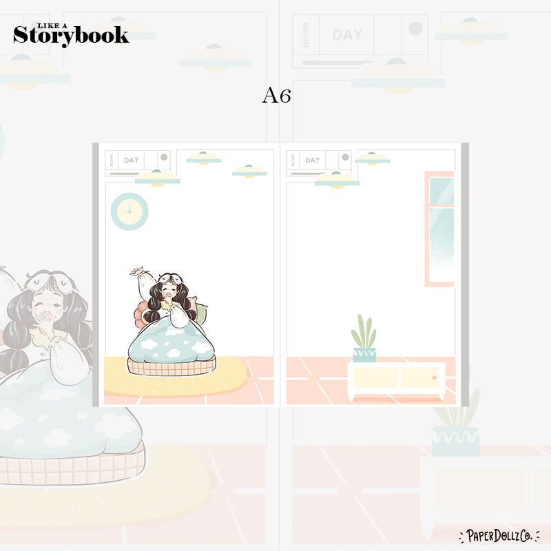 Peaceful | Sweet Dreams | Hobonichi A6 Daily Sticker Kit - a046
