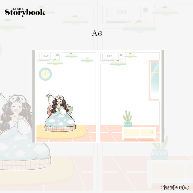 Peaceful | Sweet Dreams | Hobonichi A6 Daily Sticker Kit - a046