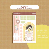 Cozy | Sweet Dreams | Hobonichi A6 Daily Sticker Kit - a047