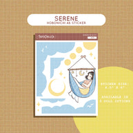 Serene | Sweet Dreams | Hobonichi A6 Daily Sticker Kit - a049