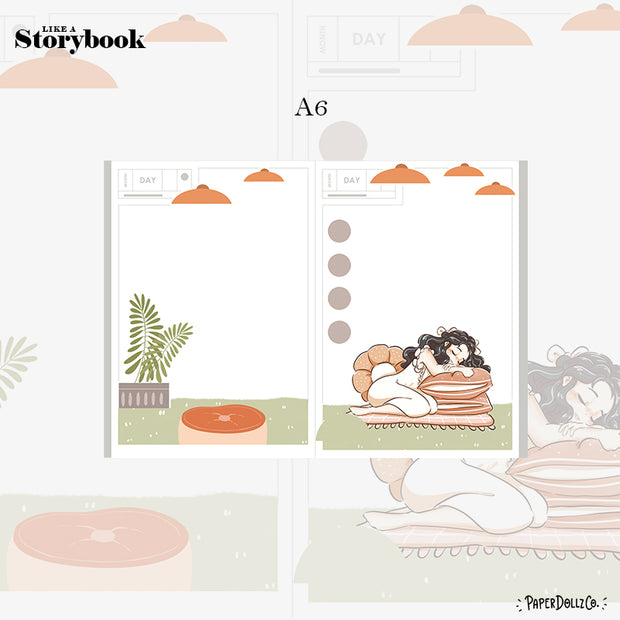 Placid | Sweet Dreams | Hobonichi A6 Daily Sticker Kit - a050