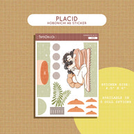 Placid | Sweet Dreams | Hobonichi A6 Daily Sticker Kit - a050