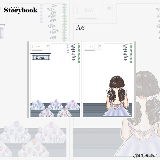 Shopping | Crowning Glory | Hobonichi A6 Daily Sticker Kit - a054