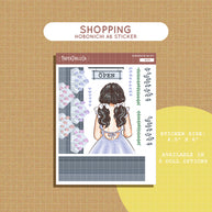 Shopping | Crowning Glory | Hobonichi A6 Daily Sticker Kit - a054