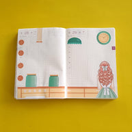 Kitchen | Crowning Glory | Hobonichi A6 Daily Sticker Kit - a055