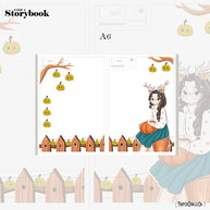 Deer | Fluffy Tails | Hobonichi A6 Daily Sticker Kit - a064