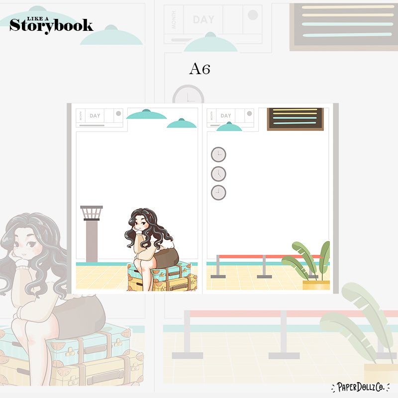 Solo | Wanderlust | Hobonichi A6 Daily Sticker Kit - a067