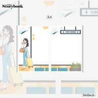 Business | Wanderlust | Hobonichi A6 Daily Sticker Kit - a069