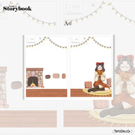 Festive | Winter Solstice | Hobonichi A6 Daily Sticker Kit - a071