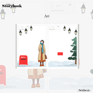Work | Winter Solstice | Hobonichi A6 Daily Sticker Kit - a075