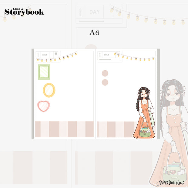 Meet Up | Planner Girl | Hobonichi A6 Daily Sticker Kit - a080