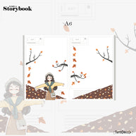 Blissful | Cozy Harvest | Hobonichi A6 Daily Sticker Kit - a104
