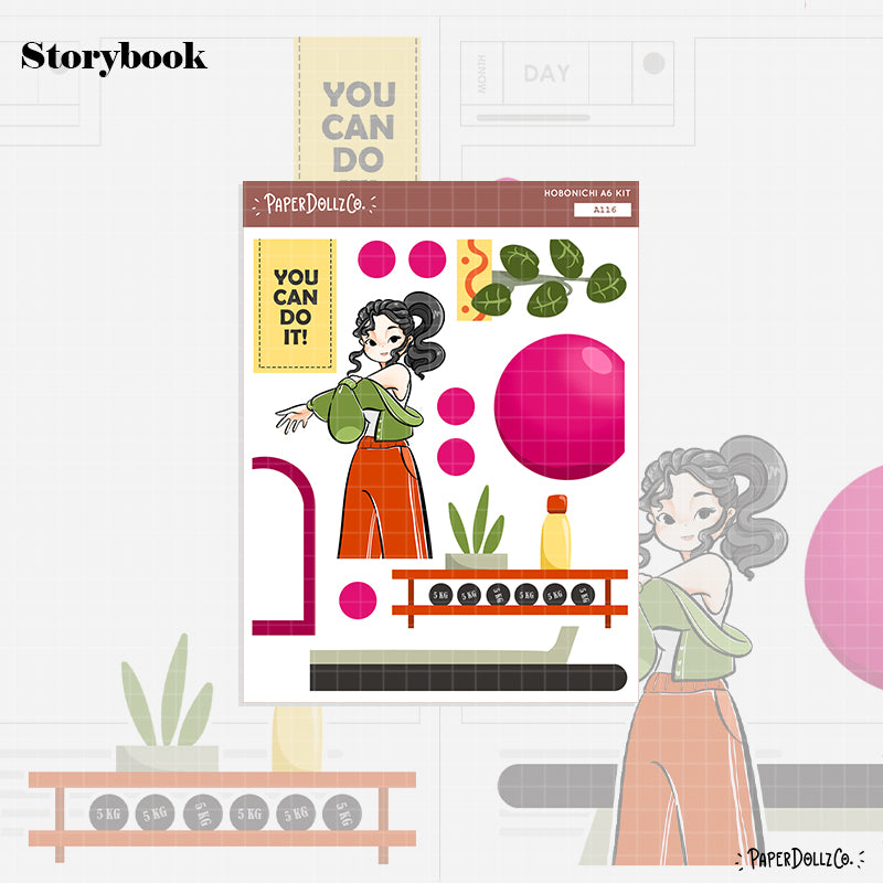 Jogging | Body in Motion | Like a Storybook - a116