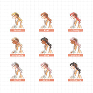 The Pretty Petal | PaperDollzCo | Sticker Book | CB044