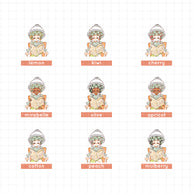 Love Yourself | PaperDollzCo | Sticker Book | CB047