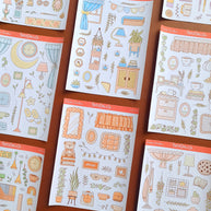 Pastel Home | Accent Sticker | PaperDollzCo | ac008