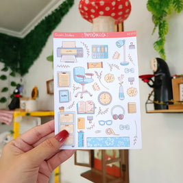 Work Office | Accent Sticker | PaperDollzCo | ac013