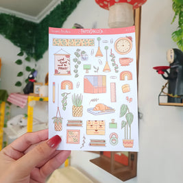 Work Office | Accent Sticker | PaperDollzCo | ac015