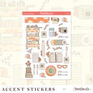 Spa | Accent Sticker | PaperDollzCo | ac016