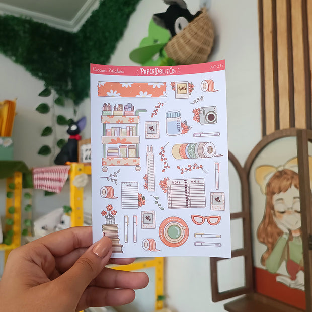 Spa | Accent Sticker | PaperDollzCo | ac016