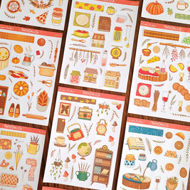 Birds of Autumn | Accent Sticker | PaperDollzCo | ac029