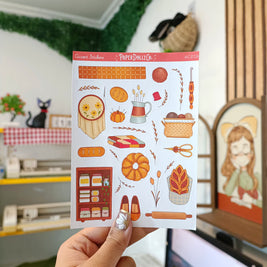 Birds of Autumn | Accent Sticker | PaperDollzCo | ac026