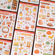 Autumn Purrfection | Accent Sticker | PaperDollzCo | ac032