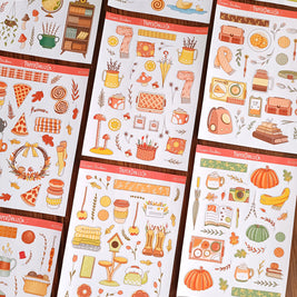 Autumn Purrfection | Accent Sticker | PaperDollzCo | ac031